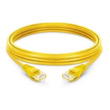 Safenet 34-3021YL 2 Meter Cat6 LSZH UTP Patch Cord Yellow